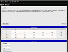 Tablet Screenshot of pecg-fresno.org